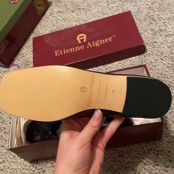 Vintage 90s Etienne Aigner slipper shoes - Picture 6 of 8